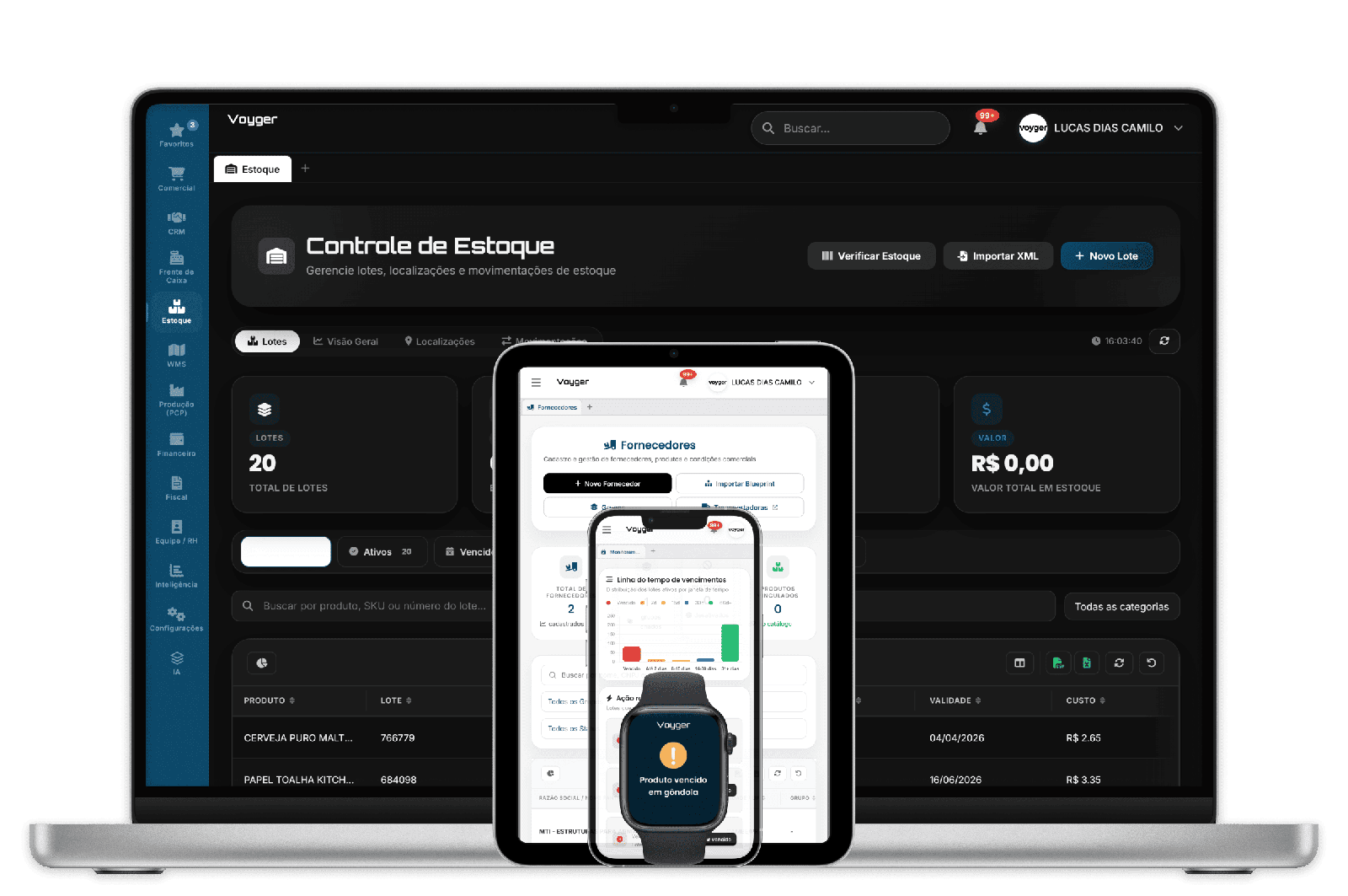 Cotações conectadas ao CRM