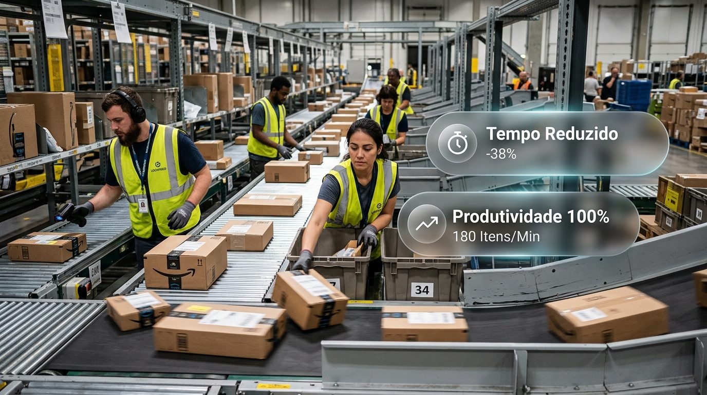 Gestão de produtividade logística